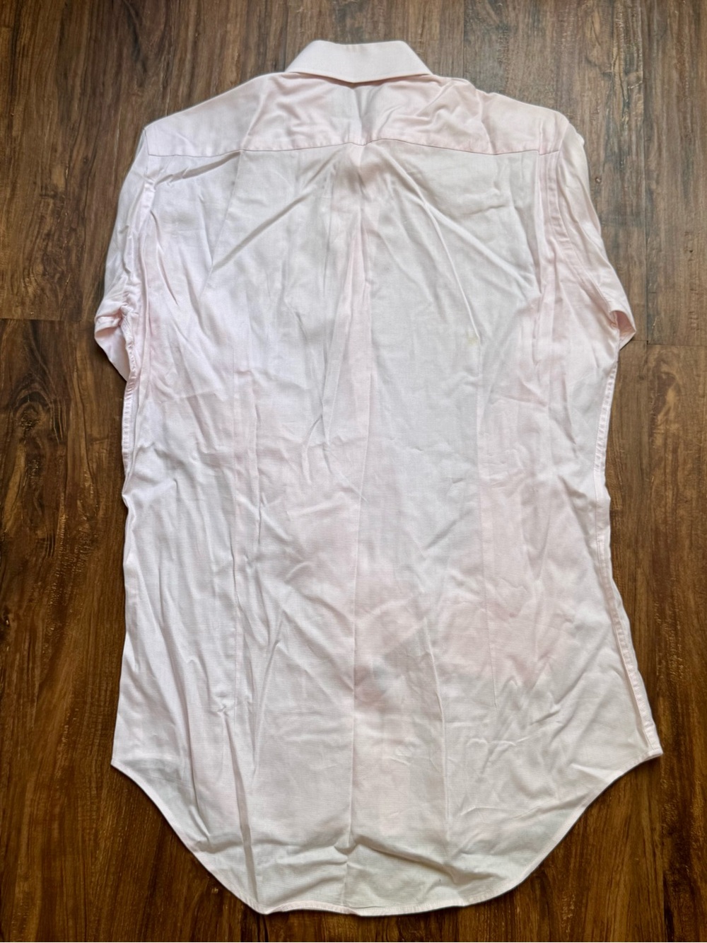 Ledbury Men’s Light Pink Dress Shirt - Picture 6 of 8
